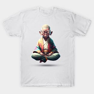 Meditating boy T-Shirt